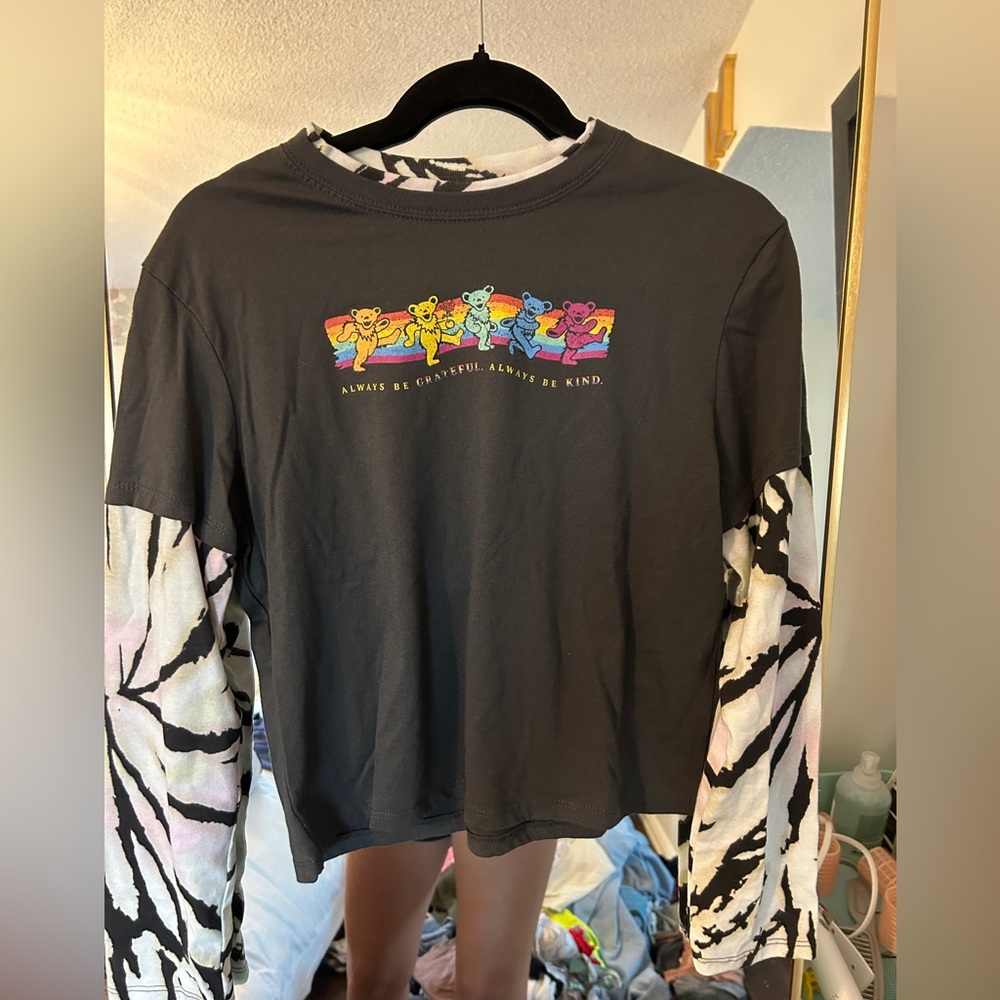 Tie dye Grateful Dead long sleeve